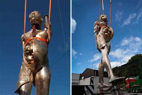 Damien Hirsts Verity Sculpture Fad Magazine