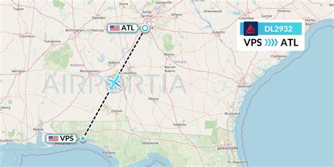 DL2932 Flight Status Delta Air Lines Valparaiso To Atlanta DAL2932