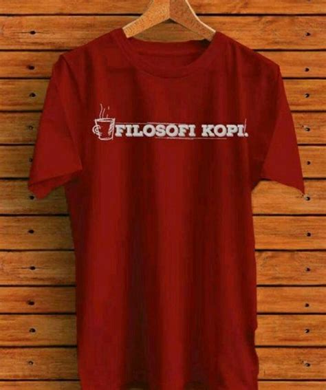 Jual Kaos T Shirt Baju Keren Filosofi Kopi 02 Di Lapak Panjoel Cloth