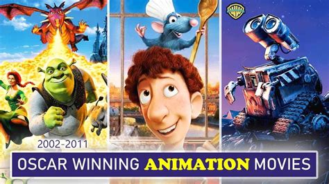 Oscar Winning Animation Movies 2002 2011academy Awards Animation