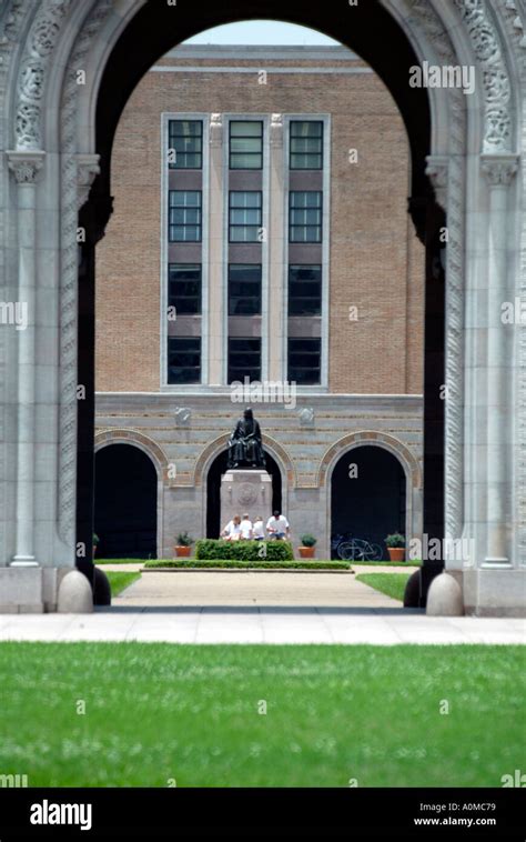 Rice University Houston Texas Stock Photo - Alamy