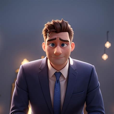 Premium Ai Image Depressed Businessman Isolated