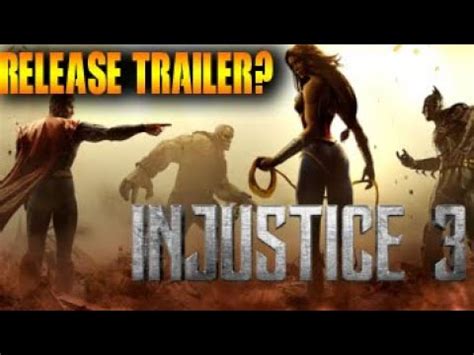 Injustice 3 Story Trailer Release Date 2023 YouTube