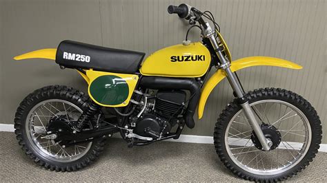 1977 Suzuki Rm250 B For Sale At Auction Mecum Auctions