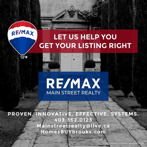 RE/MAX Main Street Realty: Real Estate - Brooks Region