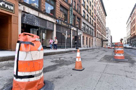 As Covid Restrictions Ease Springfield Fixes Roads Sidewalks To Help