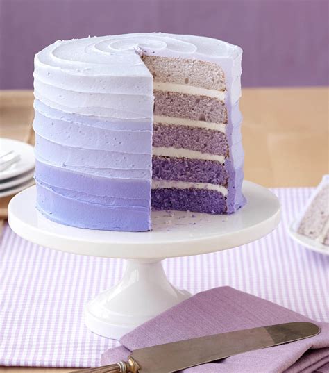 Violet Ombre Cake With Layers Joann