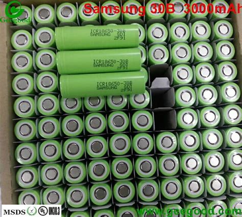 Samsung 30a 30b 3000mah Li Ion 37v High Capacity 18650 Battery China Manufacturer Battery