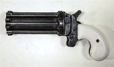 Sold At Auction Leinad Model Mr 22 Lr Pepperbox Revolver