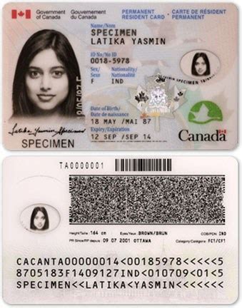 Canadian Id Template