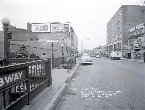 Roosevelt Avenue 1962 | Flushing new york, Queens new york, Queens ny