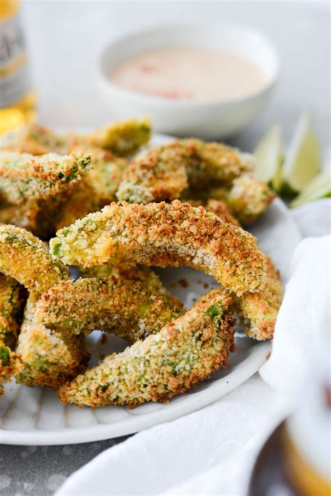 Air Fryer Avocado Fries Simply Scratch