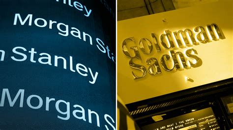 Goldman Sachs And Morgan Stanley Divide Wall Street