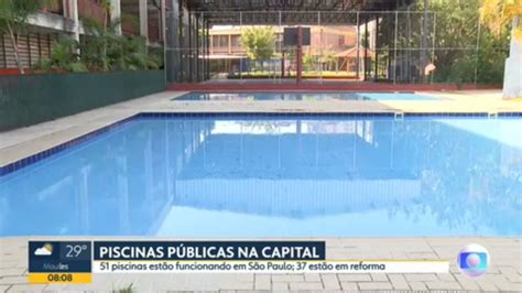 Vídeo Piscinas públicas de São Paulo são opções para aproveitar no