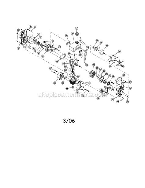 Craftsman Mini Tiller Parts Diagram