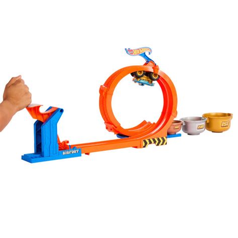 Circuit Hot Wheels Monster Trucks D Fi Du Troph E Mattel King Jouet Garages Et Circuits Mattel