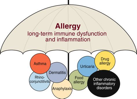 A Variety Of Age Dependent And Organ Specific Clinical Allergic