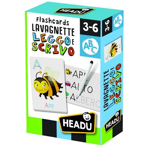 Flashcards Lavagnette Leggo E Scrivo Di Headu