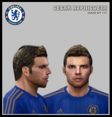 Editores De Pes Face Cesar Azpilicueta Chelsea By Fabiaquang Pes