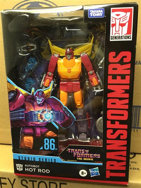 Transformers studio movie series hot rod 興趣及遊戲 玩具 遊戲類 Carousell