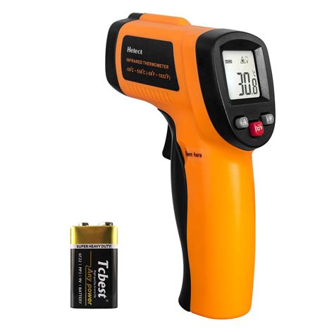 Helect Plastic Non Contact Digital Laser Infrared Thermometer