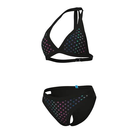 Жіночий купальник Arena RAINBOW MONOGRAM BIKINI TRIANG