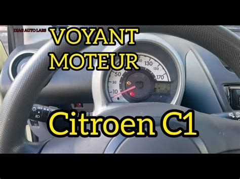 Voyant Moteur C1 YouTube