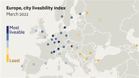 Detailed Europe Map With Cities