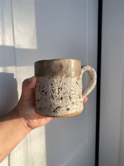 handmade clay mug clay mugs clay mugs