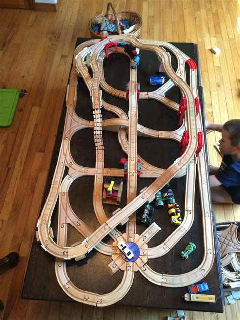 Thomas The Tank Track Layouts Designs At Legacy Station Artofit