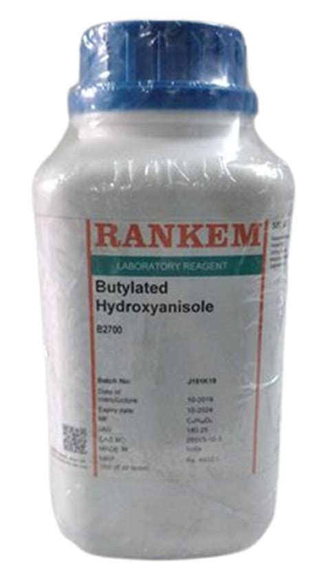 Butylated Hydroxy Anisole Bha Lr Grade Packaging Size 500 Gm Rs 1900