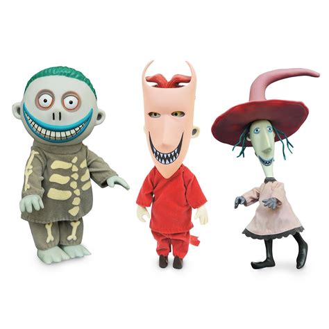 Lock Shock And Barrel Deluxe Doll Set The Nightmare Before