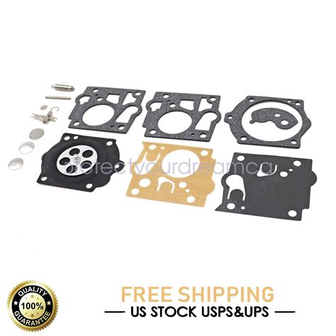 Carburetor Carb Repair Kit Fits For Mcculloch Mac Promac Pm