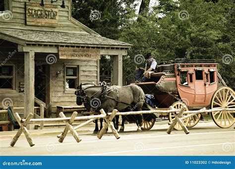 Old Western Stagecoach Stock Photography - Image: 11023302