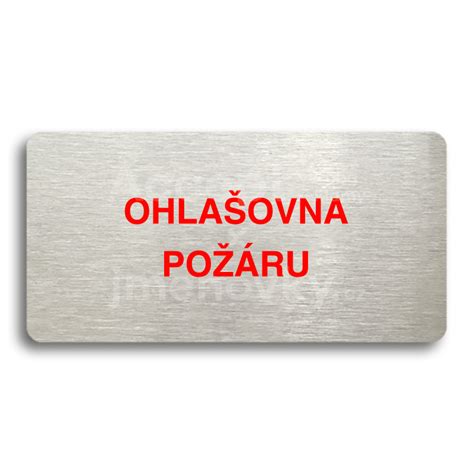 Piktogram Ohla Ovna Po Ru X Mm Jmenovky Cz E Shop