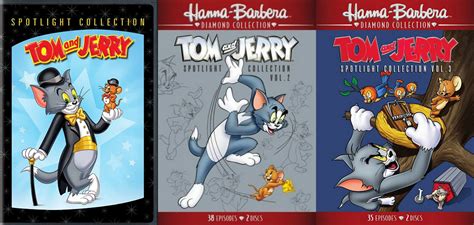 Tom And Jerry Spotlight Collection Complete Volumes 1 3 1 2 3 New Dvd Bundle Ebay