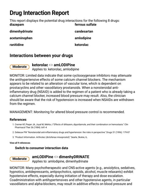 Drug Interacttion | PDF | Nonsteroidal Anti Inflammatory Drug ...