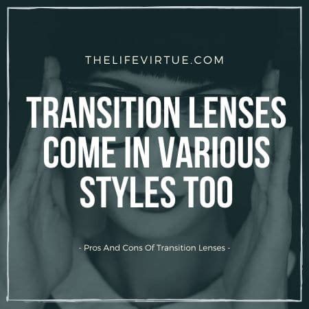 12 Pros And Cons Of Transition Lenses - Disadvantages & Advantages