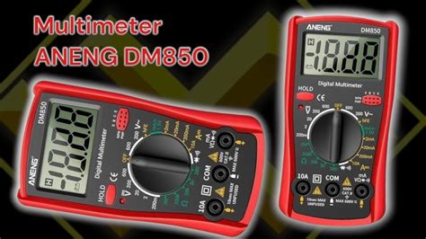 Multimeter Aneng Dm Youtube