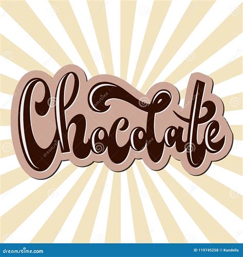 Chocolate World Day Stock Vector Illustration Of Symbol 119745258