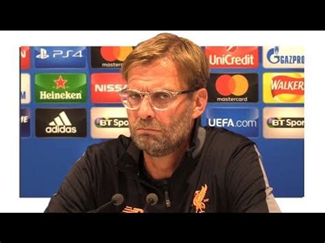 Jurgen Klopp Full Pre Match Press Conference Liverpool V Hoffenheim