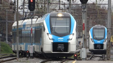 2022 11 11 Slovenian Railways InterCity 510 Series 001 002 031 032