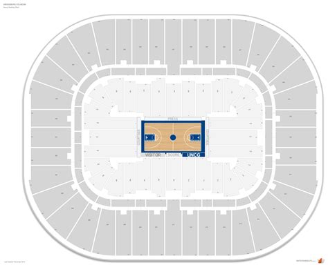 Greensboro Coliseum Unc Greensboro Seating Guide Rateyourseats