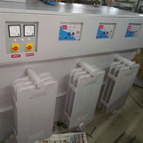 Automatic Steel 300kva Servo Voltage Stabilizer Industrial Control