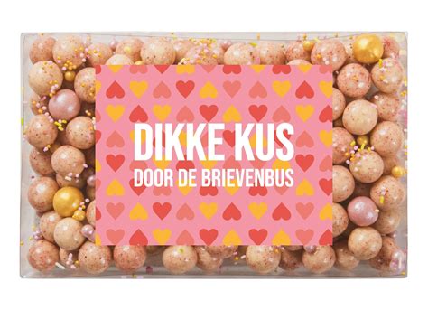 Doosje Chocolade Dikke Kus Door De Brievenbus