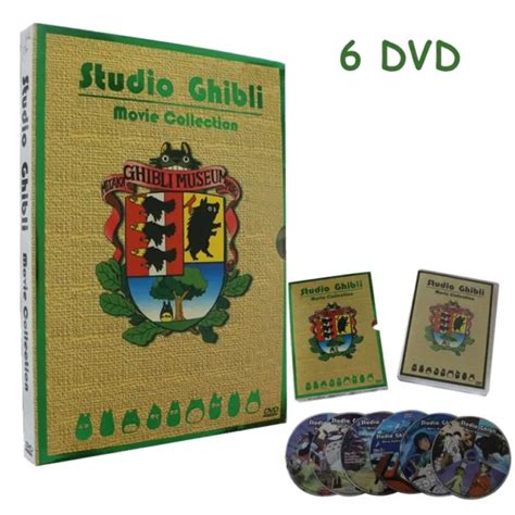 HAYAO MIYAZAKI Studio Ghibli Deluxe 17 Best Movie Collection 6 DVD