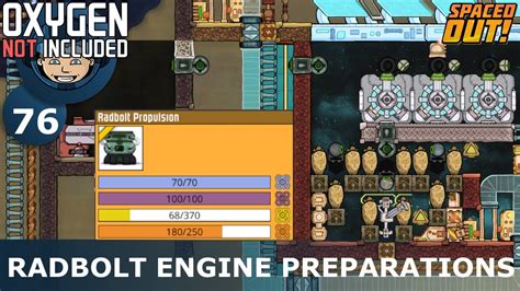 RADBOLT ENGINE PREPARATIONS Spaced Out Ep 76 Oxygen Not Included