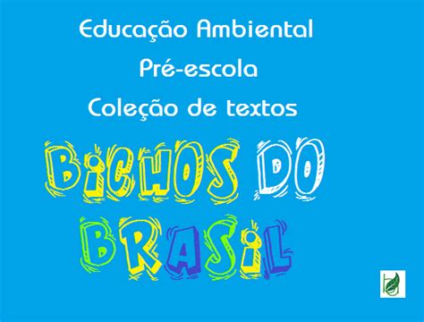 Biboca Ambiental Bichos Do Brasil R Pteis Educa O Ambiental Infantil