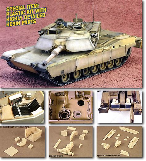 M1A1 Abrams w/Interior | HLJ.com