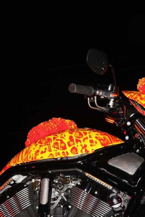 Cosmic Starship Harley Custom Painted Harley Davidson Motorcycle By